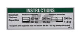 82563 Instruct-Max Cap 500Lbs | Genie